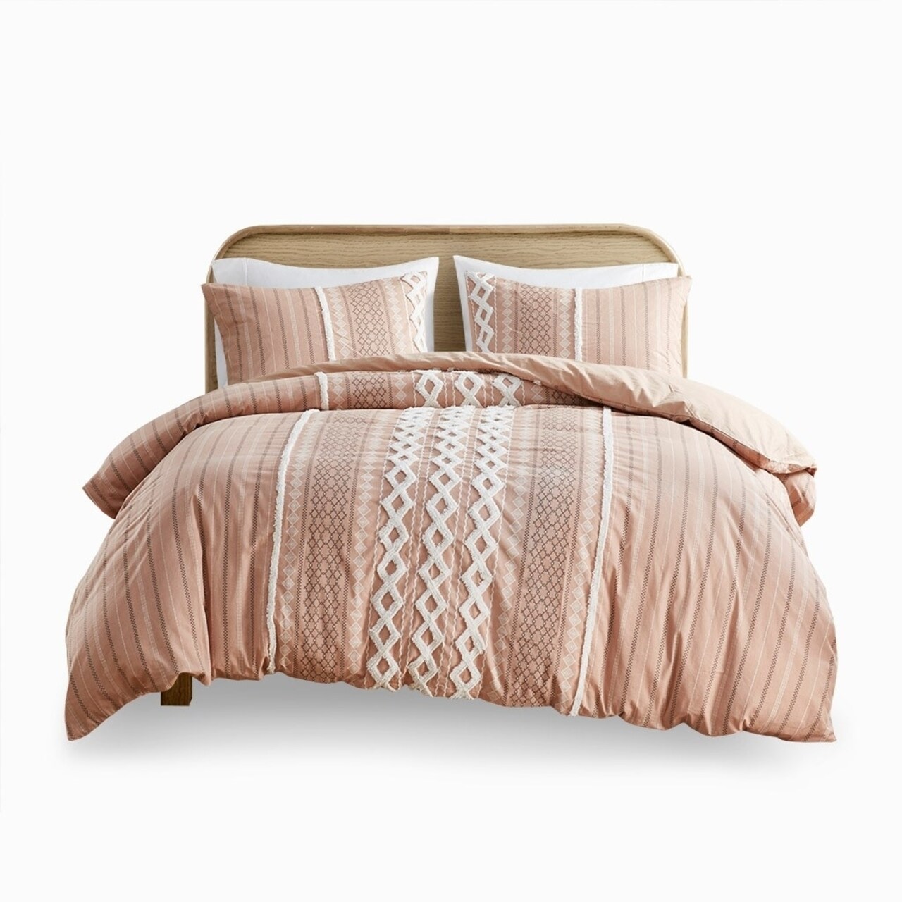 Gracie Mills Modesto Printed Cotton Comforter Set With Chenille - Grace-10401